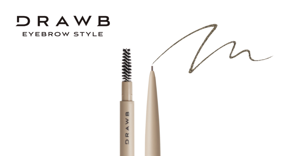 DRAWBペンシルのペン先とスクリューブラシのアップ